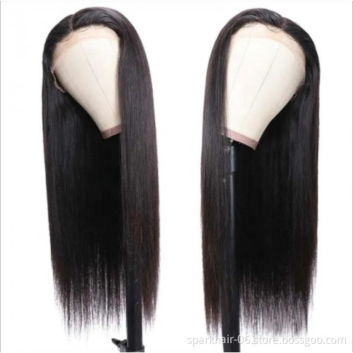Cheap 100% Human Hair Wigs For Black Women,Hd Lace Frontal Wig Human Hair,100% Virgin Brazilian Human Hair 13x6 Lace Front Wig